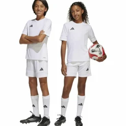 adidas Fußball|Hosen<· SQUA25 SHO Y white-white-black
