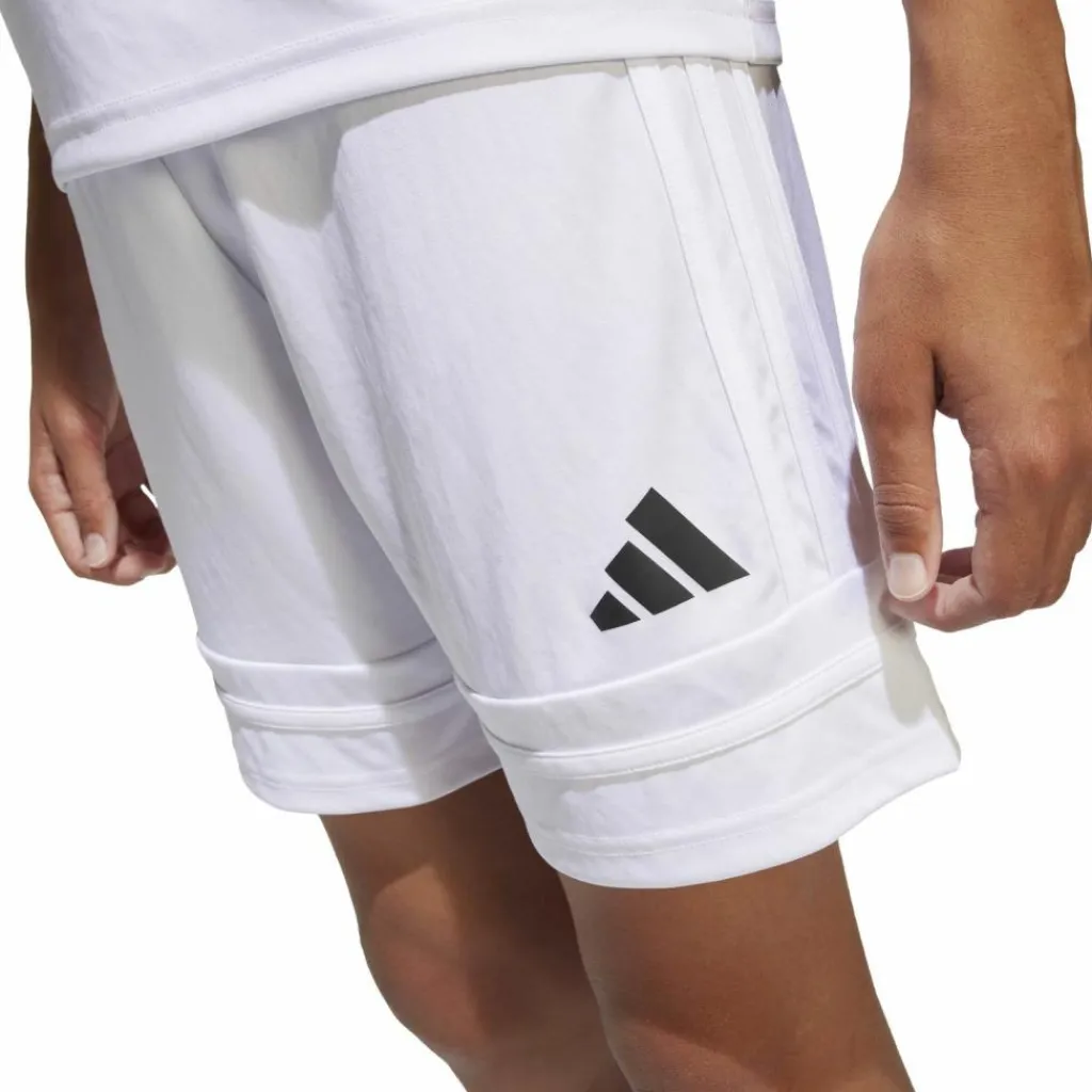 adidas Fußball|Hosen<· SQUA25 SHO Y white-white-black