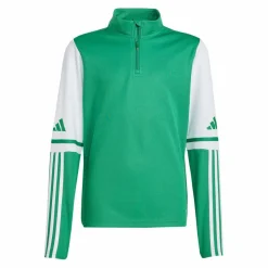 adidas Fußball|Pullover & Sweats<· Squadra 25 HalfZip Sweatshirt Kids gruenweiss