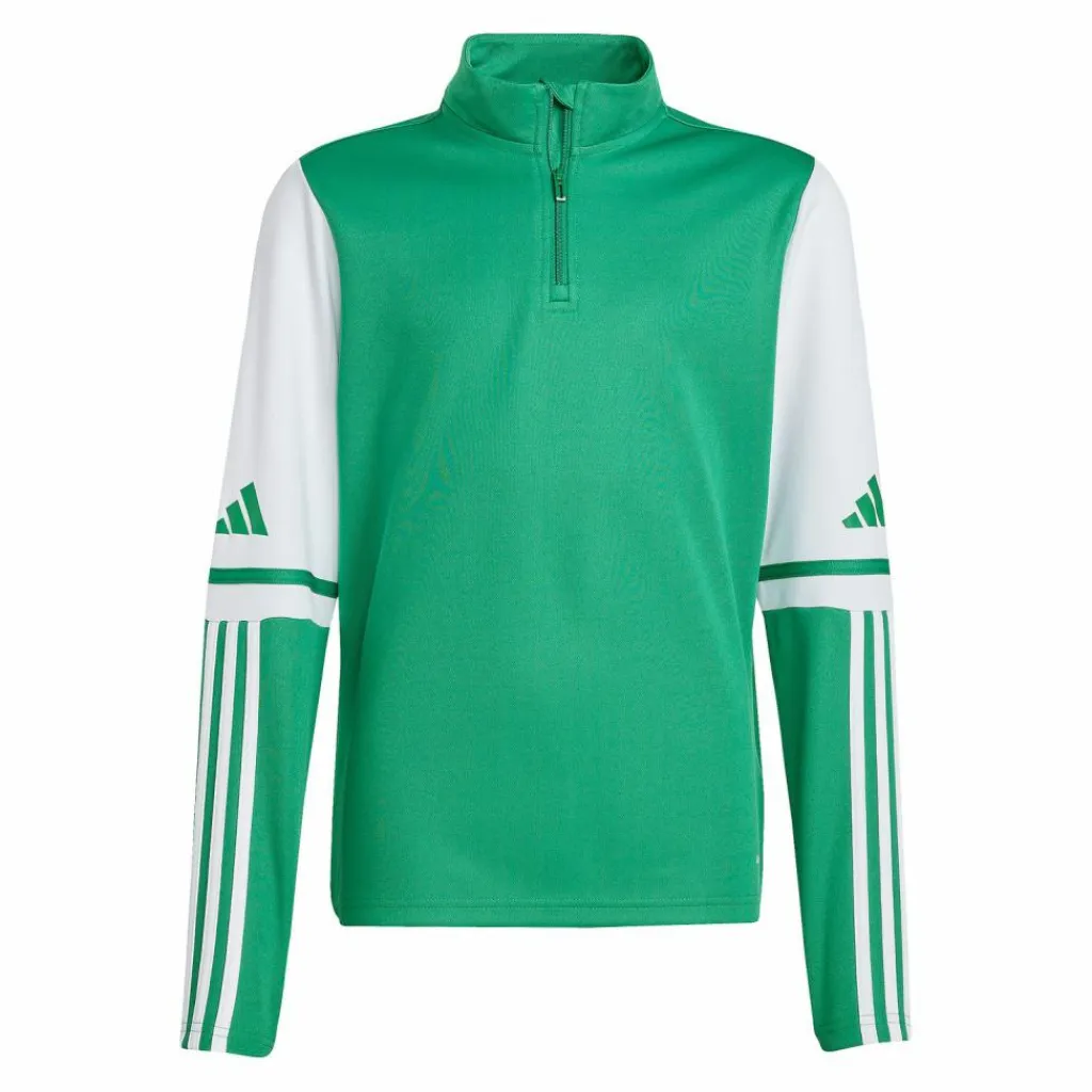 adidas Fußball|Pullover & Sweats<· Squadra 25 HalfZip Sweatshirt Kids gruenweiss