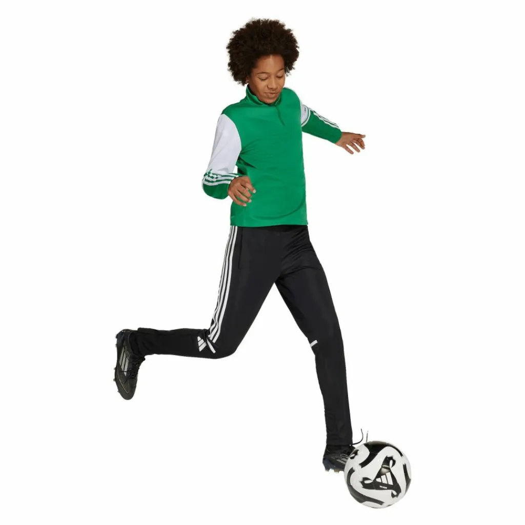 adidas Fußball|Pullover & Sweats<· Squadra 25 HalfZip Sweatshirt Kids gruenweiss