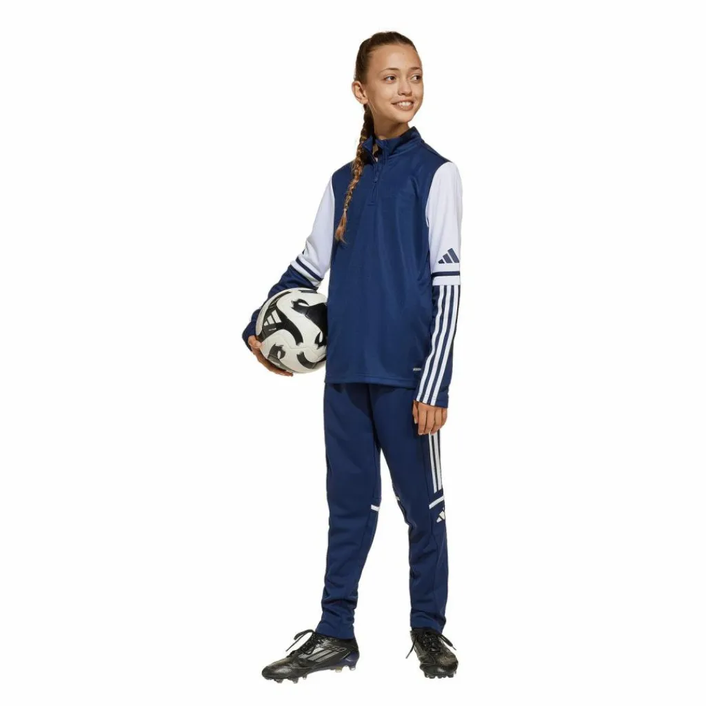 adidas Pullover & Sweats<· Squadra 25 HalfZip Sweatshirt Kids blauweiss