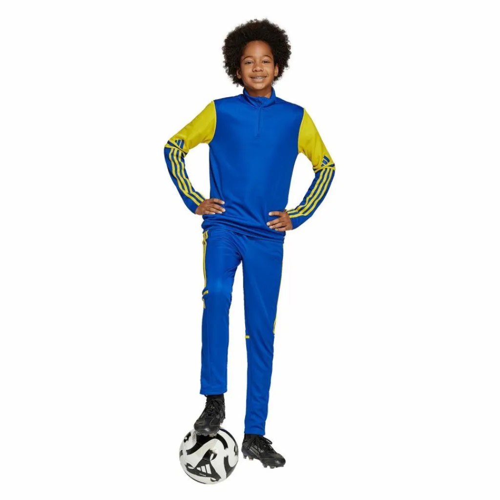 adidas Pullover & Sweats<· Squadra 25 HalfZip Sweatshirt Kids blaugelb