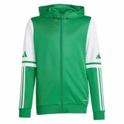 adidas Pullover & Sweats<· Squadra 25 Kapuzenjacke Kids gruenweiss