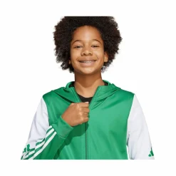 adidas Pullover & Sweats<· Squadra 25 Kapuzenjacke Kids gruenweiss