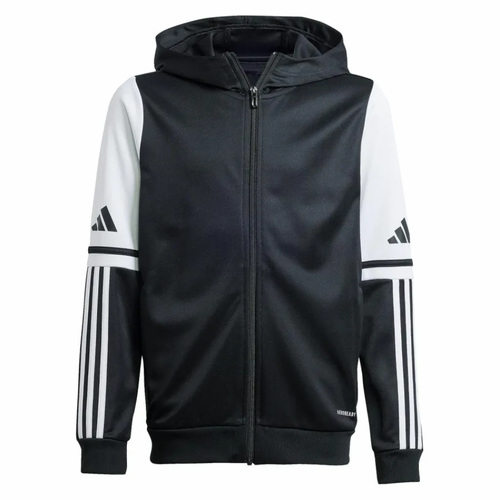 adidas Pullover & Sweats<· Squadra 25 Kapuzenjacke Kids schwarzweiss