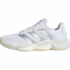 adidas Hallenschuhe<· Stabil 16 Indoor Schuh Cloud White / Silver Metallic / Grey One