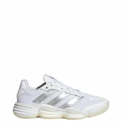 adidas Hallenschuhe<· Stabil 16 Indoor Schuh Cloud White / Silver Metallic / Grey One