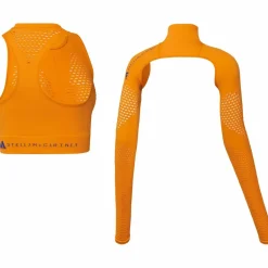 adidas Tops & Tanks<· STELLA MCCARTNEY crew orange