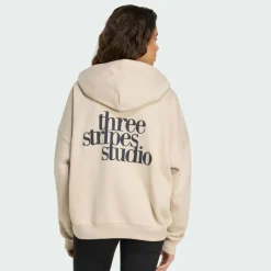 Sale · 3-STREIFEN STUDIO HOODIE Damen Pullover & Sweats