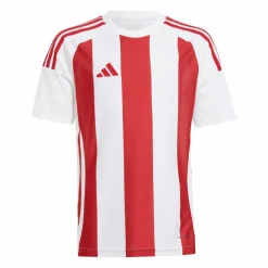 adidas Fußball|Trikots<· Striped 24 Trikot Kids weissrot