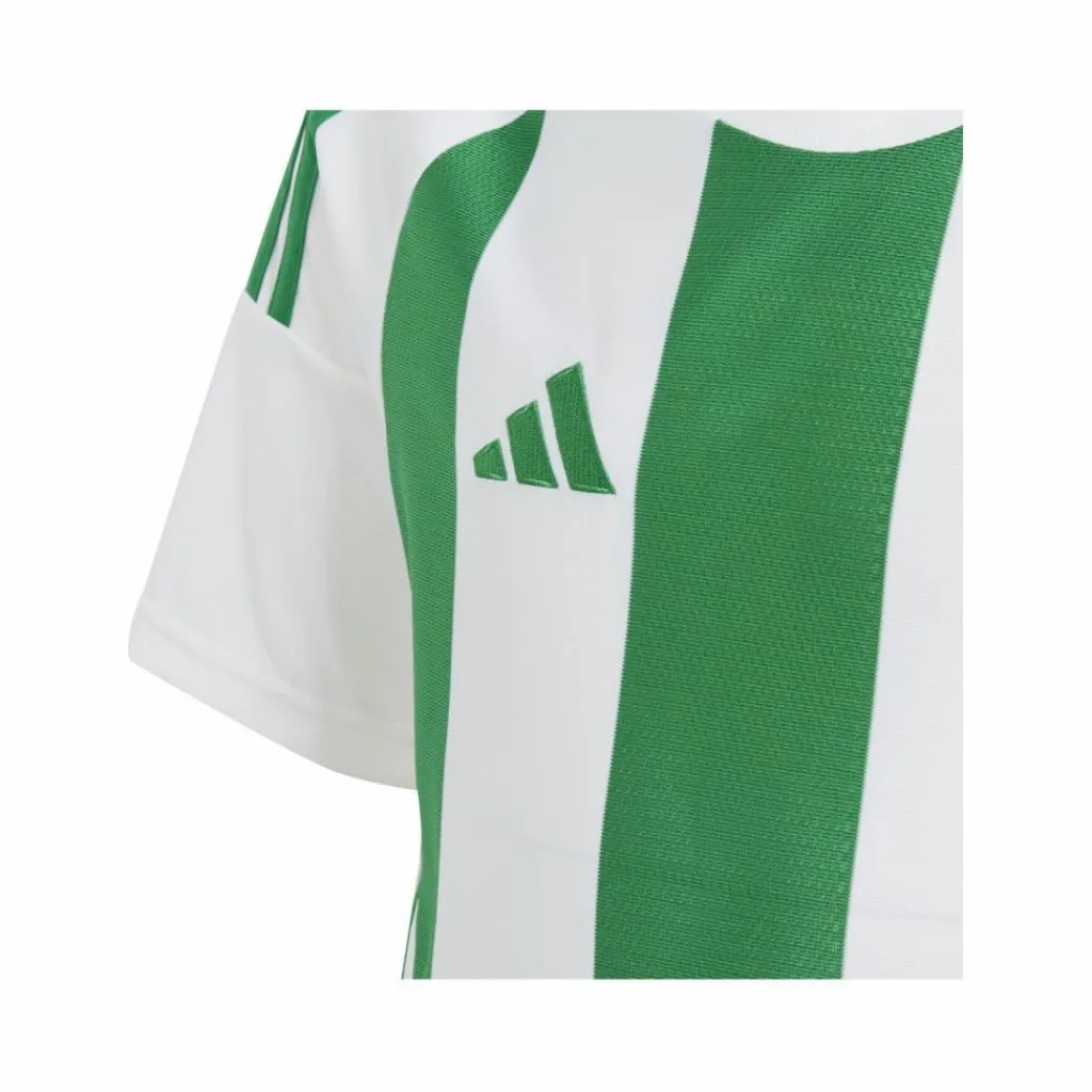 adidas Trikots<· Striped 24 Trikot Kids weissgruen