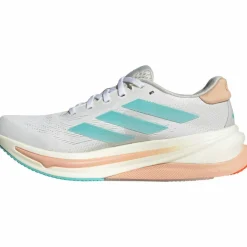 adidas Laufen|Laufen<· SUPERNOVA SOLUTION 2 ftwr white-flash aqua-powder coral