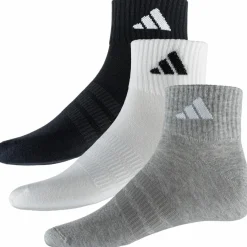 adidas Socken<· T ESS ANK 3P mgreyh-white-black