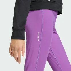 adidas Hosen<· TECHFIT Kids 7/8-Leggings Active Purple / White