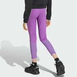adidas Hosen<· TECHFIT Kids 7/8-Leggings Active Purple / White