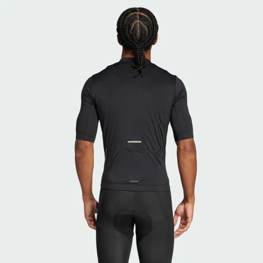 adidas Trikots<· Tempo 3-Streifen Radtrikot Black