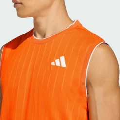 adidas Tennis|Tops & Tanks<· TENNIS CLIMACOOL+ PRO TANKTOP Pure Orange