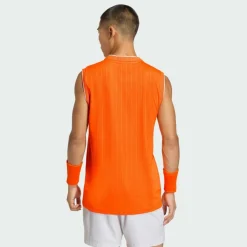 adidas Tennis|Tops & Tanks<· TENNIS CLIMACOOL+ PRO TANKTOP Pure Orange