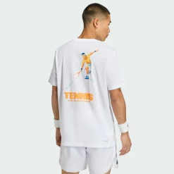 Hot · Tennis Hot Egg Grafik T-Shirt Herren Tennis|Tennis