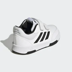 adidas Sneaker<· Tensaur Hook and Loop Schuh Cloud White / Core Black / Core Black