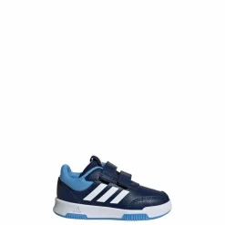 adidas Sneaker<· Tensaur Hook and Loop Schuh Dark Blue / Cloud White / Blue Burst