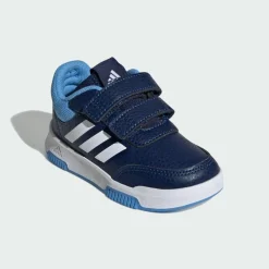 adidas Sneaker<· Tensaur Hook and Loop Schuh Dark Blue / Cloud White / Blue Burst