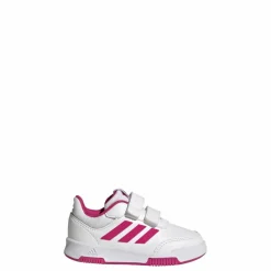 adidas Sneaker<· Tensaur Hook and Loop Schuh Cloud White / Team Real Magenta / Core Black