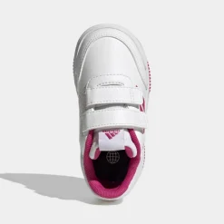 adidas Sneaker<· Tensaur Hook and Loop Schuh Cloud White / Team Real Magenta / Core Black