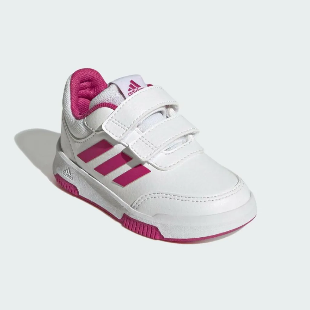 adidas Sneaker<· Tensaur Hook and Loop Schuh Cloud White / Team Real Magenta / Core Black