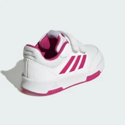 adidas Sneaker<· Tensaur Hook and Loop Schuh Cloud White / Team Real Magenta / Core Black