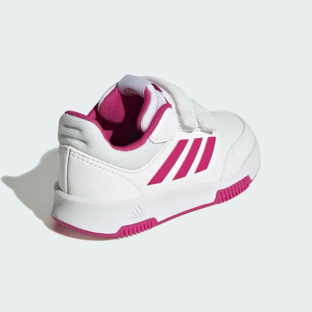 adidas Sneaker<· Tensaur Hook and Loop Schuh Cloud White / Team Real Magenta / Core Black