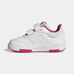 adidas Sneaker<· Tensaur Hook and Loop Schuh Cloud White / Team Real Magenta / Core Black