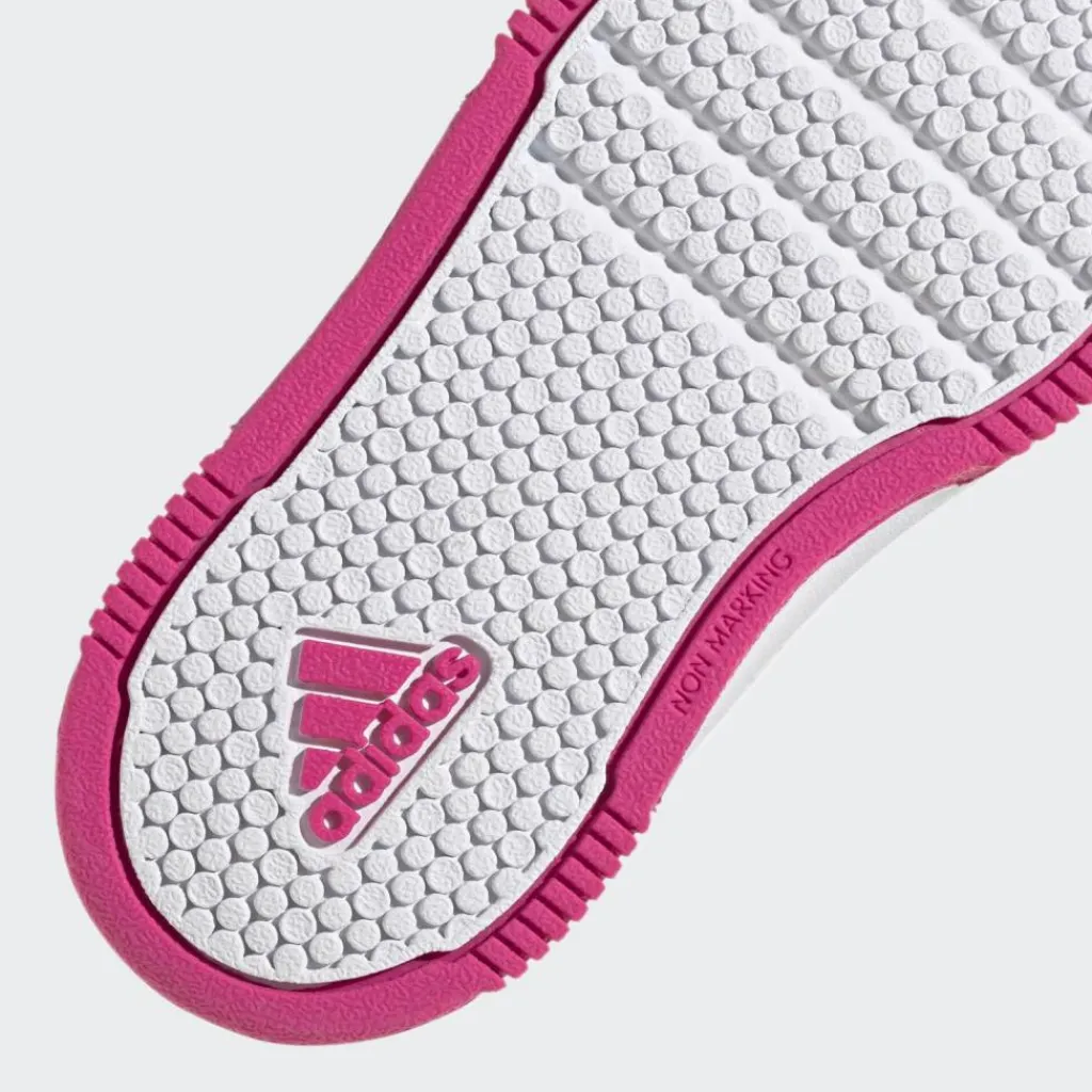 adidas Sneaker<· Tensaur Hook and Loop Schuh Cloud White / Team Real Magenta / Core Black