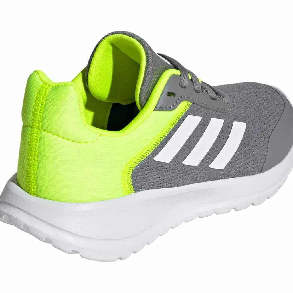adidas Laufen|Fitnessschuhe<· Tensaur Run 2.0 K grey three-ftwr white-lucid lemon