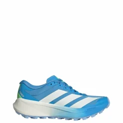 adidas Trailrunning|Laufschuhe<· Terrex Agravic 4 Trail Running Schuh Blue Burst / Off White / Lime Burst