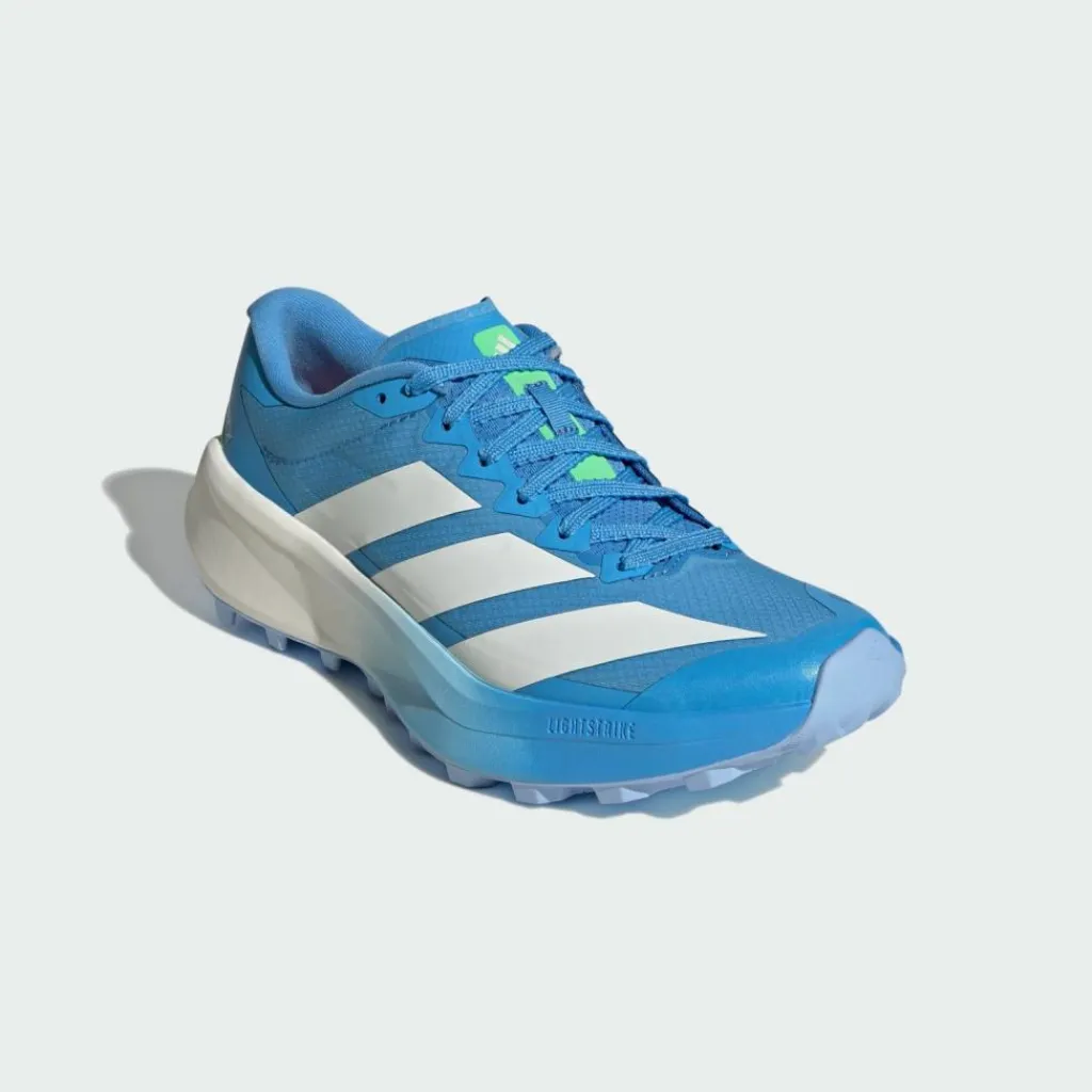 adidas Trailrunning|Laufschuhe<· Terrex Agravic 4 Trail Running Schuh Blue Burst / Off White / Lime Burst