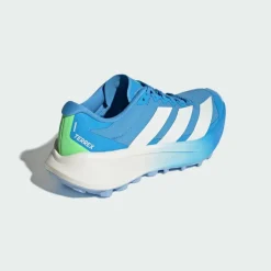 adidas Trailrunning|Laufschuhe<· Terrex Agravic 4 Trail Running Schuh Blue Burst / Off White / Lime Burst
