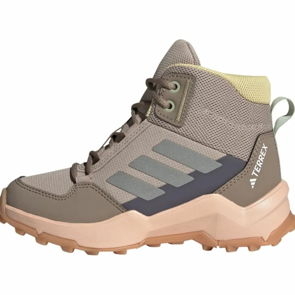adidas Winterschuhe<· Terrex Ax4r Mid Wanderschuh Wonder Taupe / Reflective Silver / Ice Tangerine