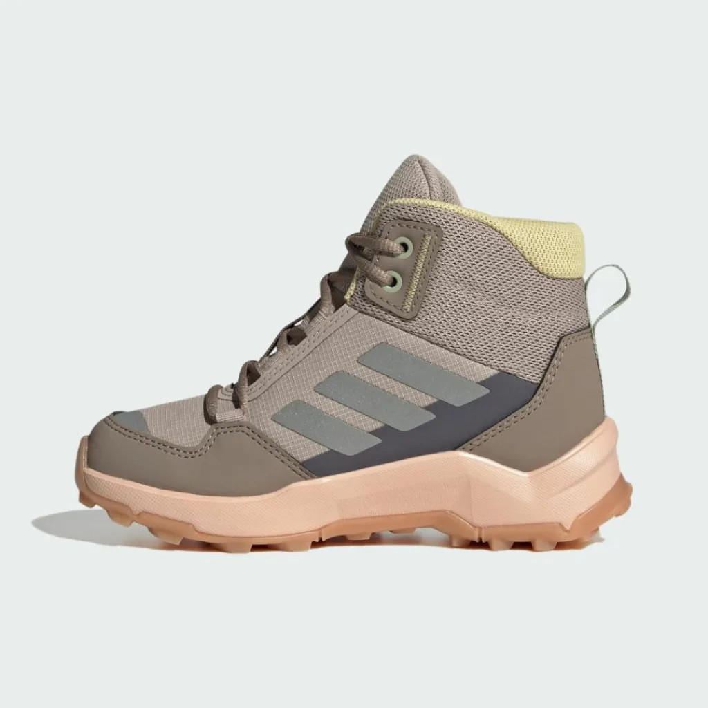 adidas Winterschuhe<· Terrex Ax4r Mid Wanderschuh Wonder Taupe / Reflective Silver / Ice Tangerine