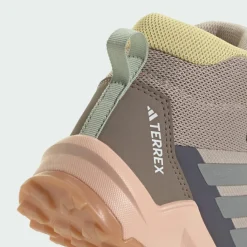 adidas Winterschuhe<· Terrex Ax4r Mid Wanderschuh Wonder Taupe / Reflective Silver / Ice Tangerine