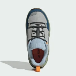adidas Wandern|Wanderschuhe<· Terrex Ax4r Wanderschuh Grey Two / Reflective Silver / Glow Blue
