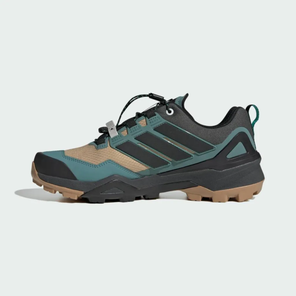 adidas Wanderschuhe<· Terrex Skychaser Mid GORE-TEX Cardboard / Core Black / Preloved Teal