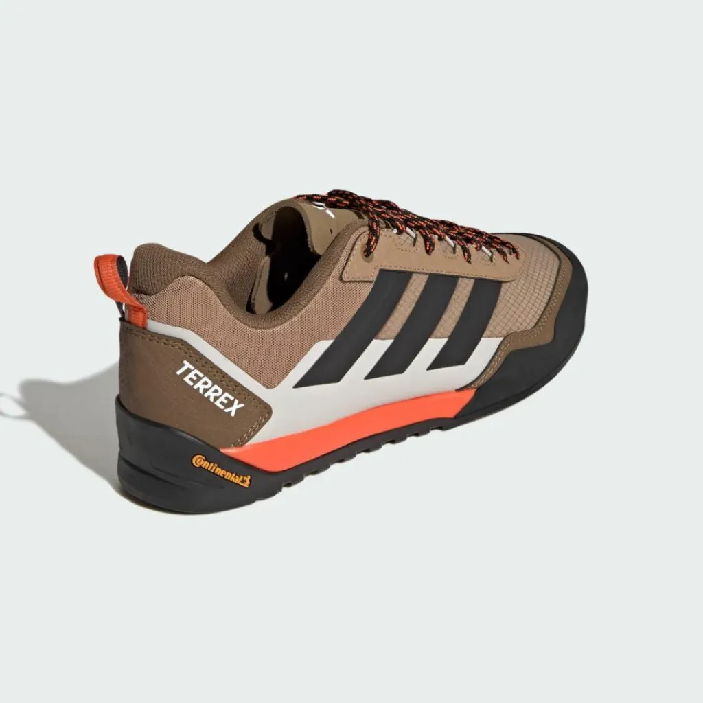 adidas Sneaker<· Terrex Skychaser Solo Zustiegsschuh Cardboard / Carbon / Semi Impact Orange