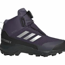 adidas Winterschuhe|Boots & Stiefel<· TERREX WINTER MID BOA aurora plum-matte silver-core black
