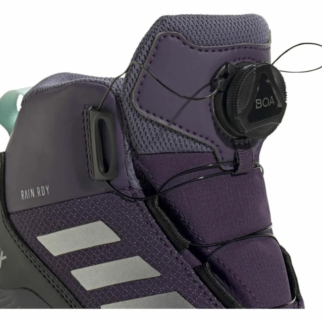 adidas Winterschuhe|Boots & Stiefel<· TERREX WINTER MID BOA aurora plum-matte silver-core black