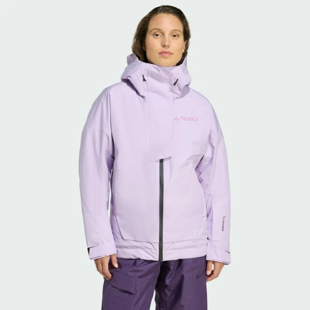 adidas Jacken<· Terrex Xploric 2 Layer Insulated Powder Plum