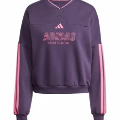 adidas Pullover & Sweats<· Tiro aurora plum-lucid pink