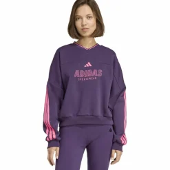 adidas Pullover & Sweats<· Tiro aurora plum-lucid pink