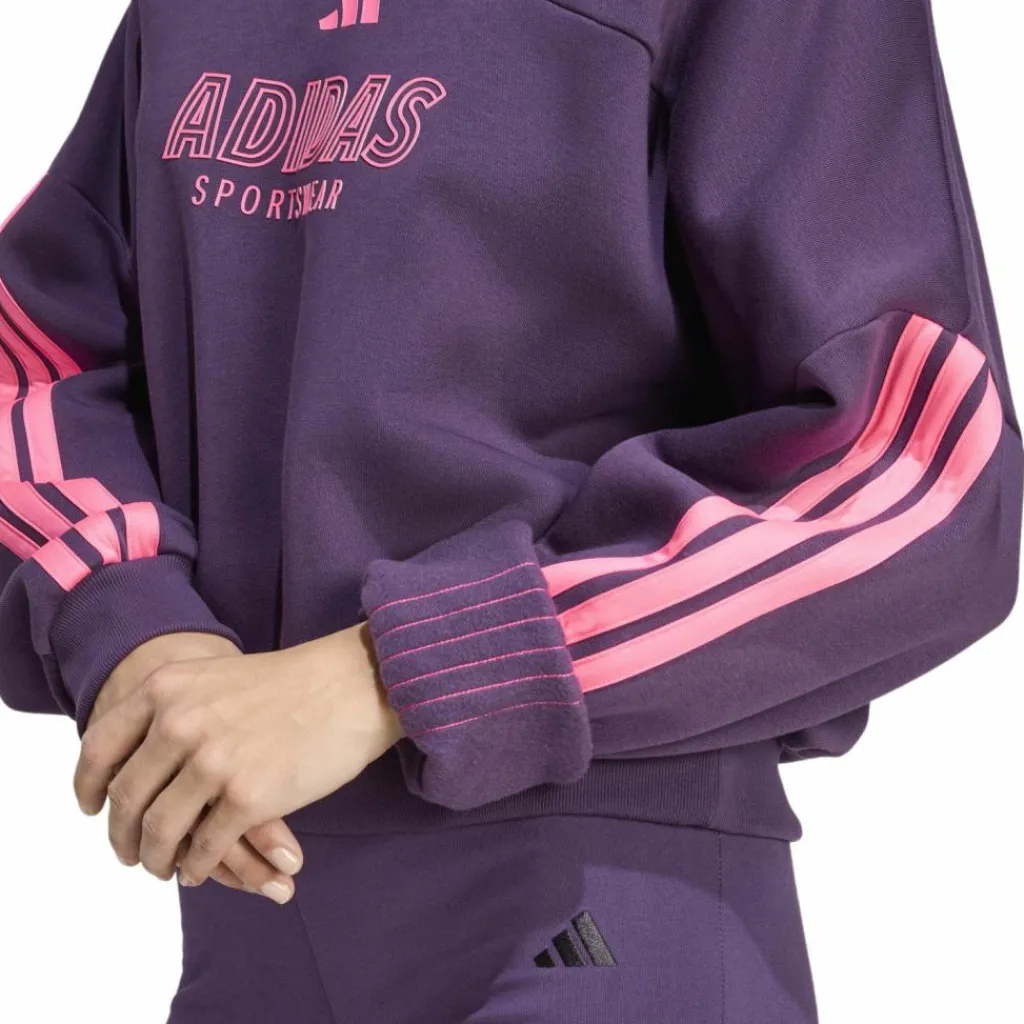 adidas Pullover & Sweats<· Tiro aurora plum-lucid pink
